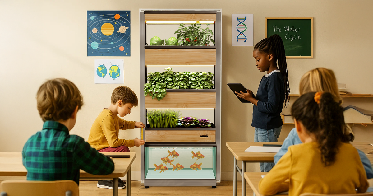 Why Your School Needs a Aquaponics Garden?